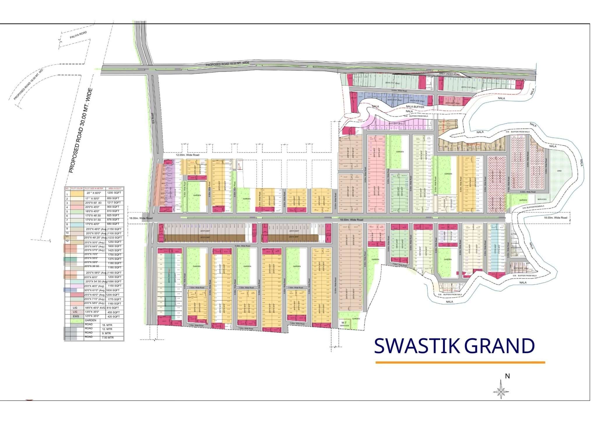 Site Plan – Swastik Grand Master Layout